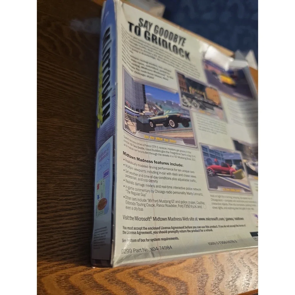 Big Box PC - Midtown Madness Chicago Edition Pc Games Windows 95